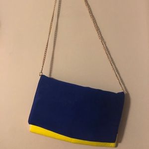 Blue crossbody